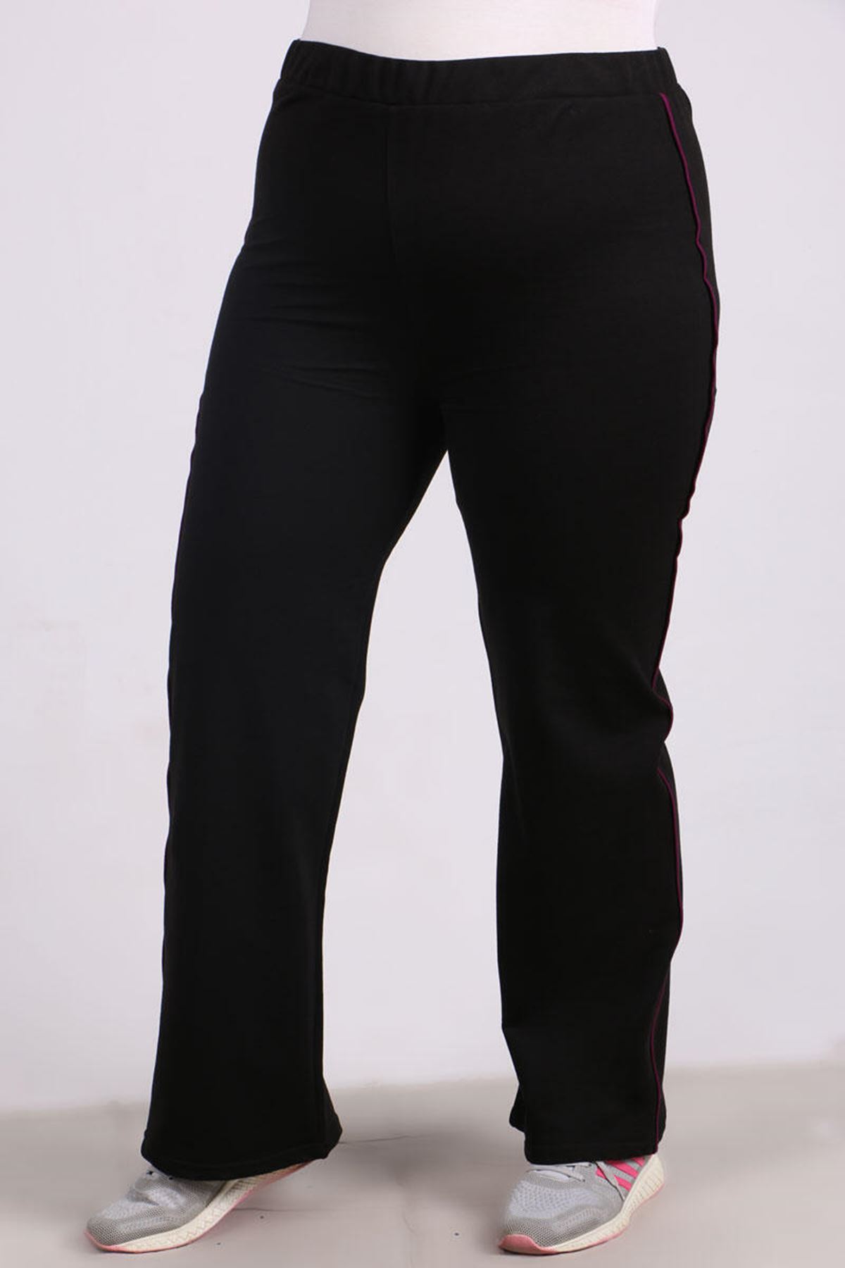 9531 Oversize Sweatpants - Black - Plum