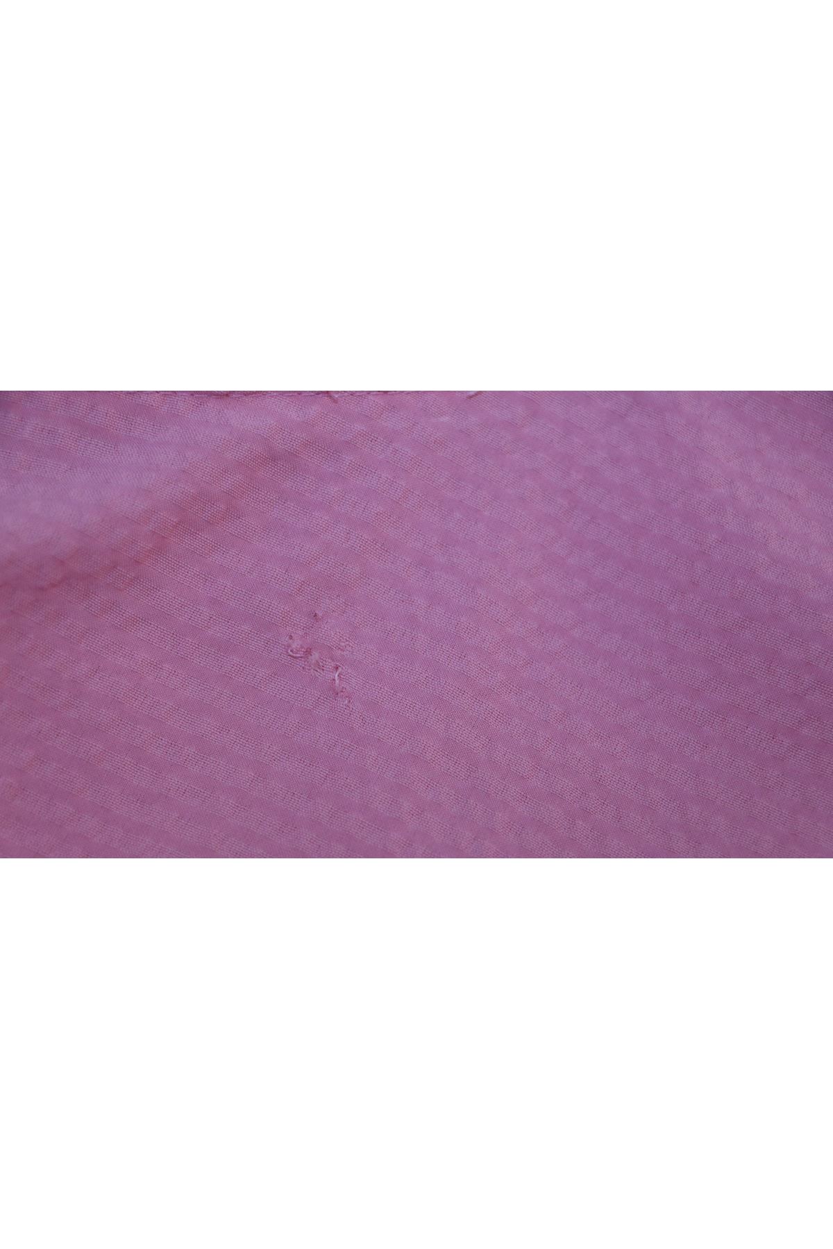 32018 Plus Size Double Layer Crepe Dress With Detachable Belt - Pink