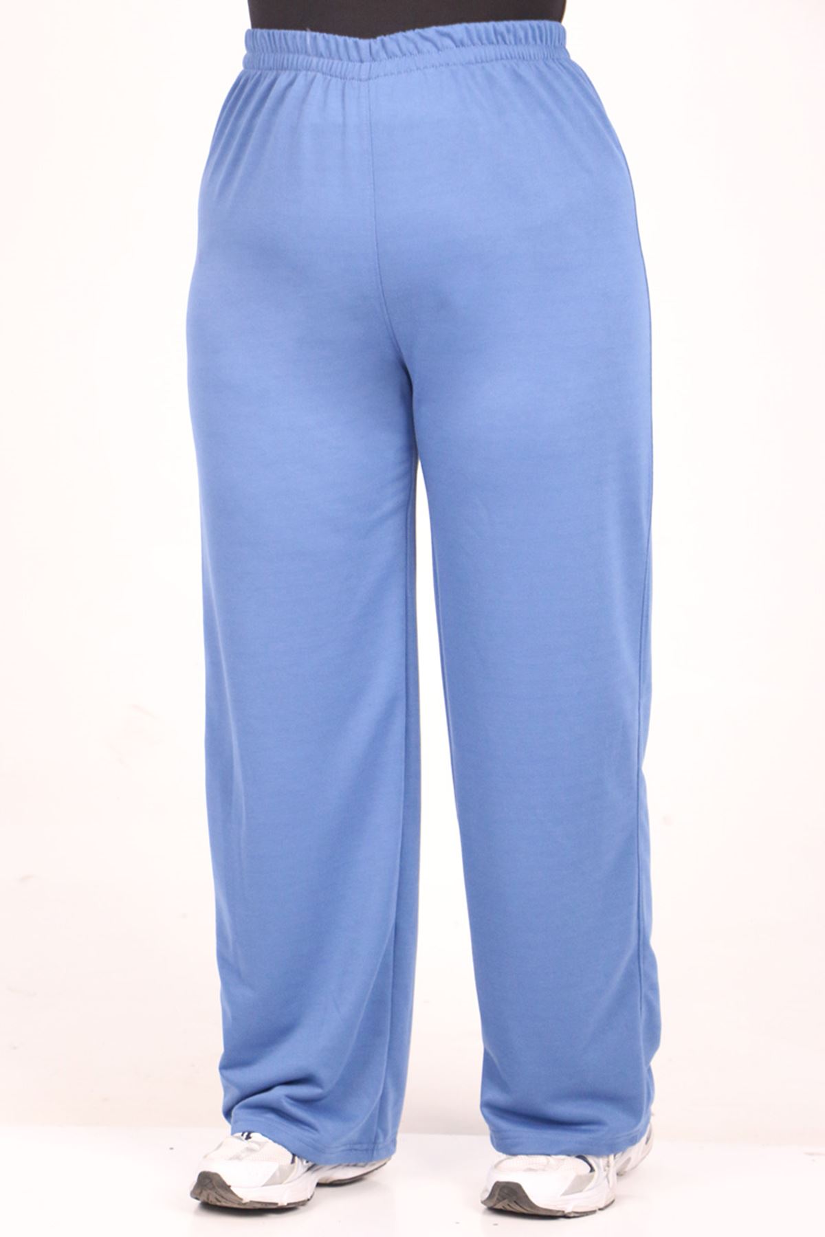 1979 Large Size Ribbed Two Thread Trousers Suit-Indigo