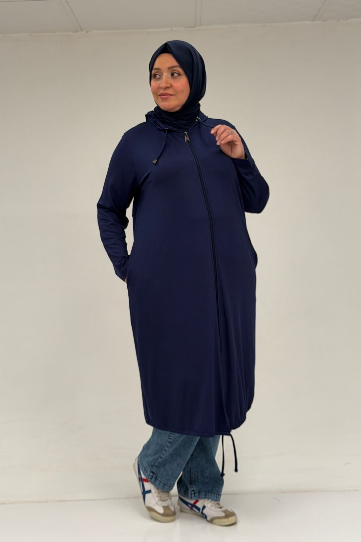 3154 Plus Size  Jacket - Plum