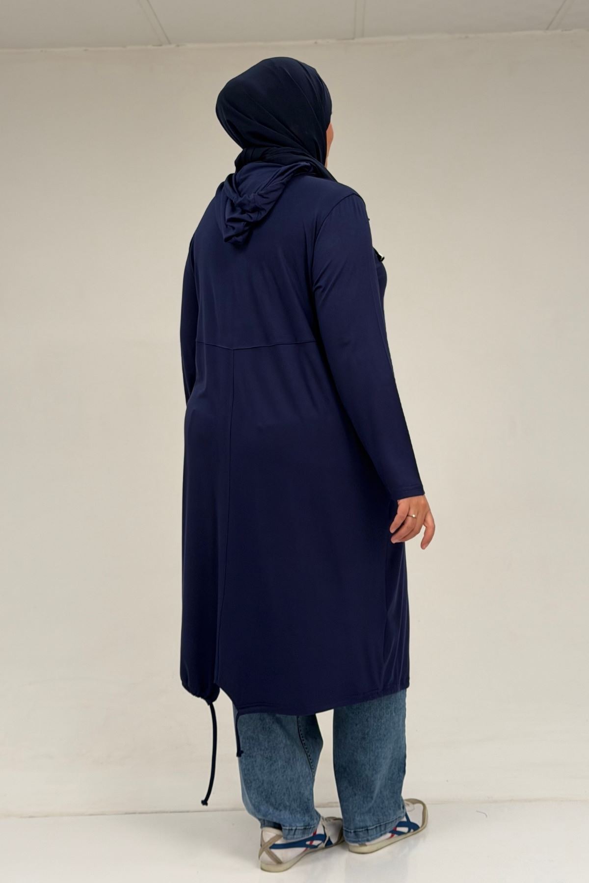 3154 Plus Size  Jacket - Plum