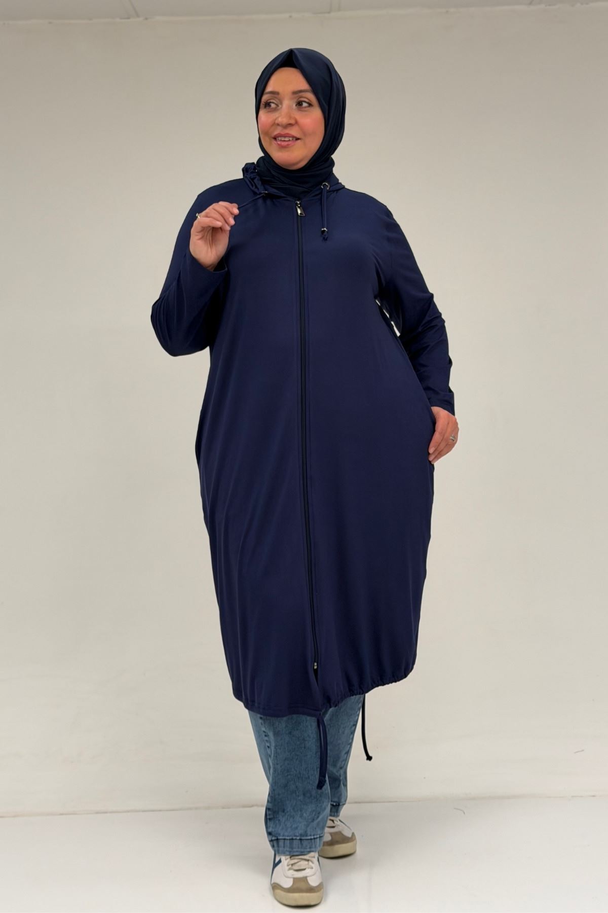 3154 Plus Size  Jacket - Plum