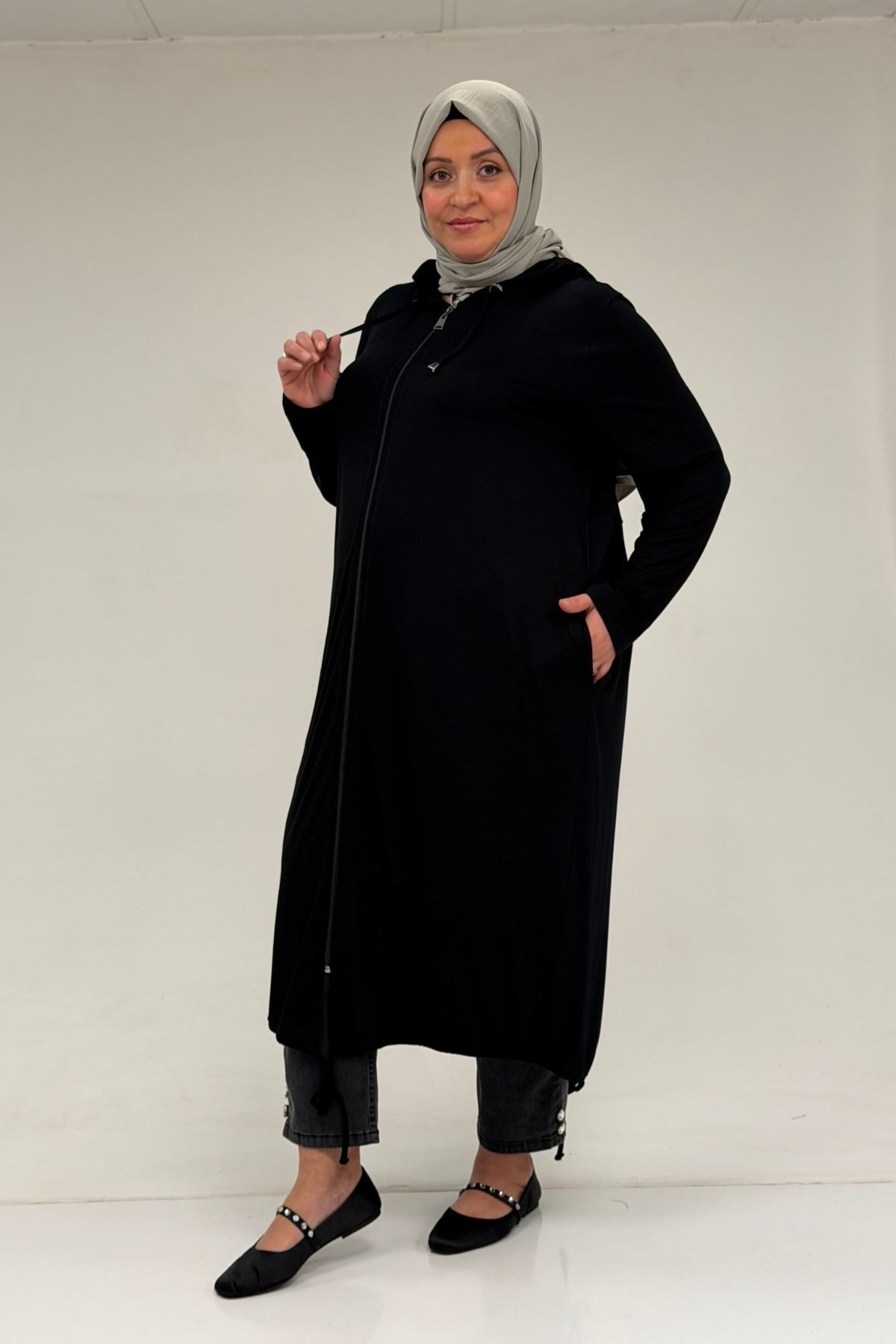 3154 Plus Size  Jacket - Plum