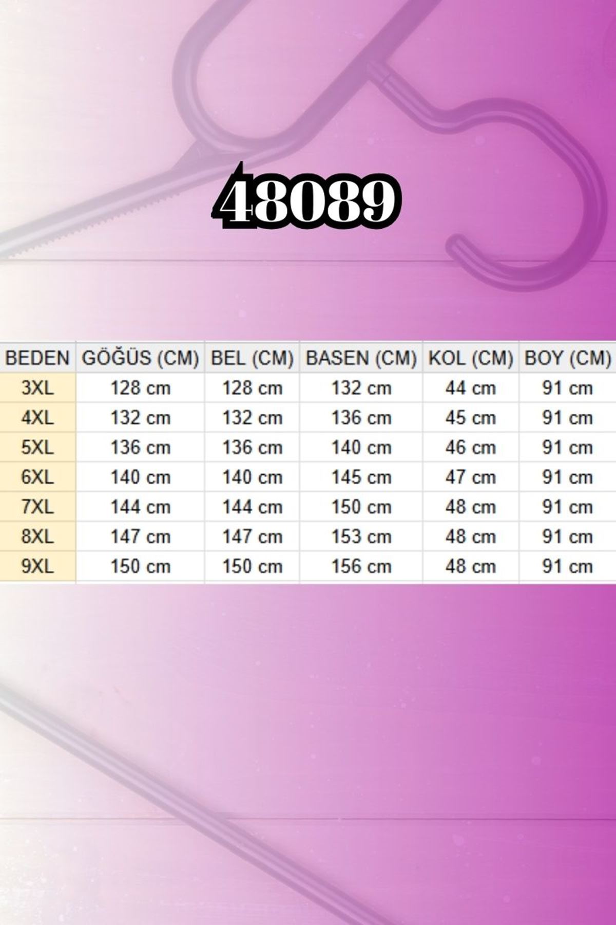 48089 Büyük Beden Beyoğlu Taşlı Modal Tunik - Gül Kurusu