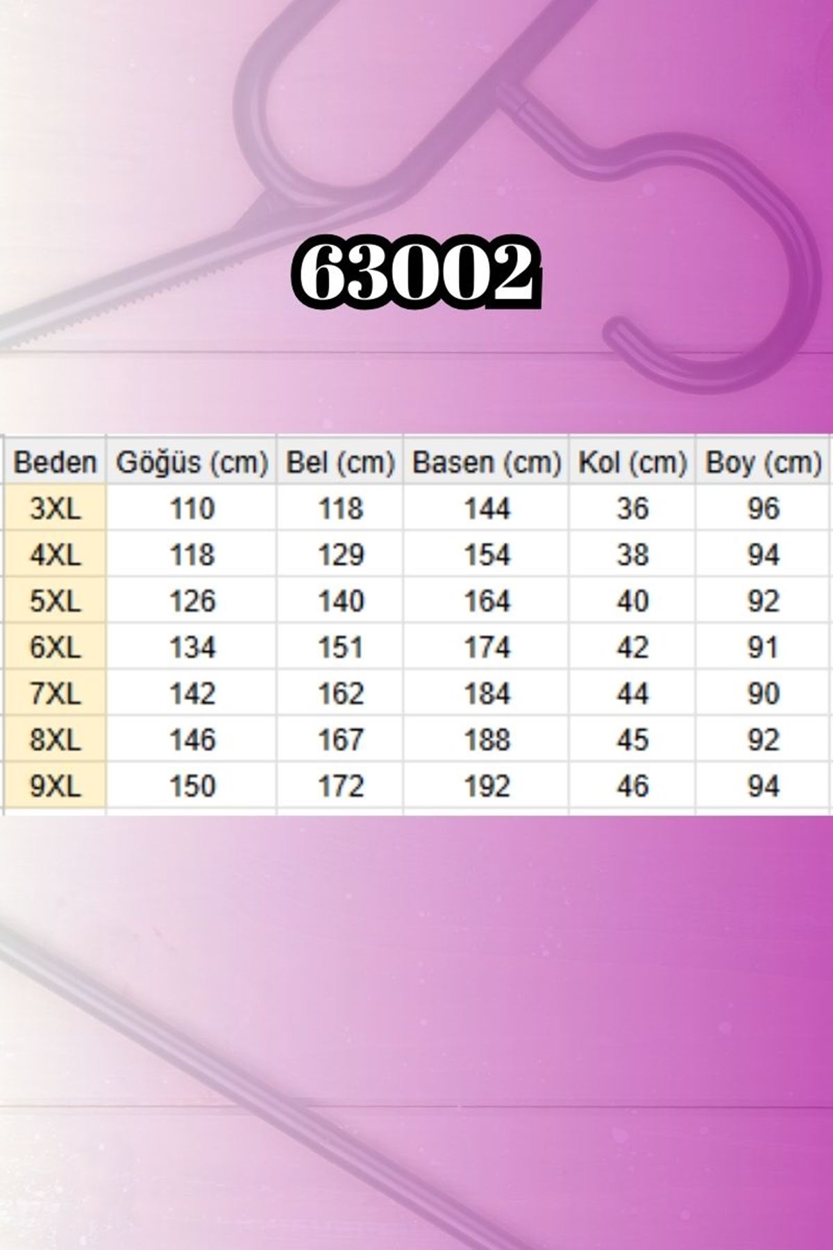 63002 Büyük Beden Fermuarlı  Penye Ceket - Siyah