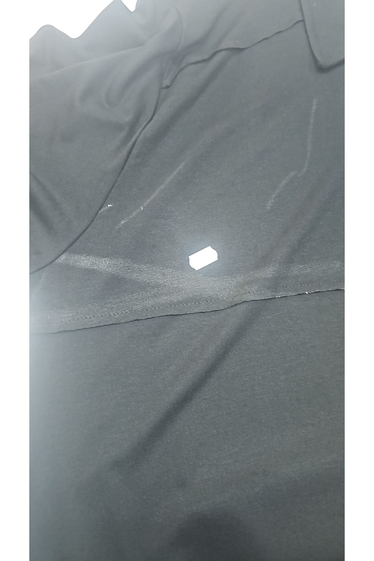 D-63002 Büyük Beden Fermuarlı - Kapüşonlu Penye Ceket - Siyah