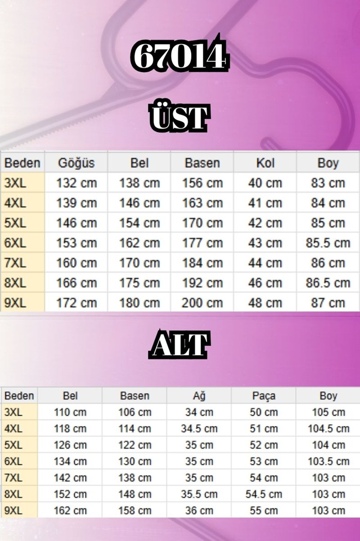 67014 Büyük Beden Parçalı Yakalı Fermuarlı Pantolonlu Penye Takım - Kahve