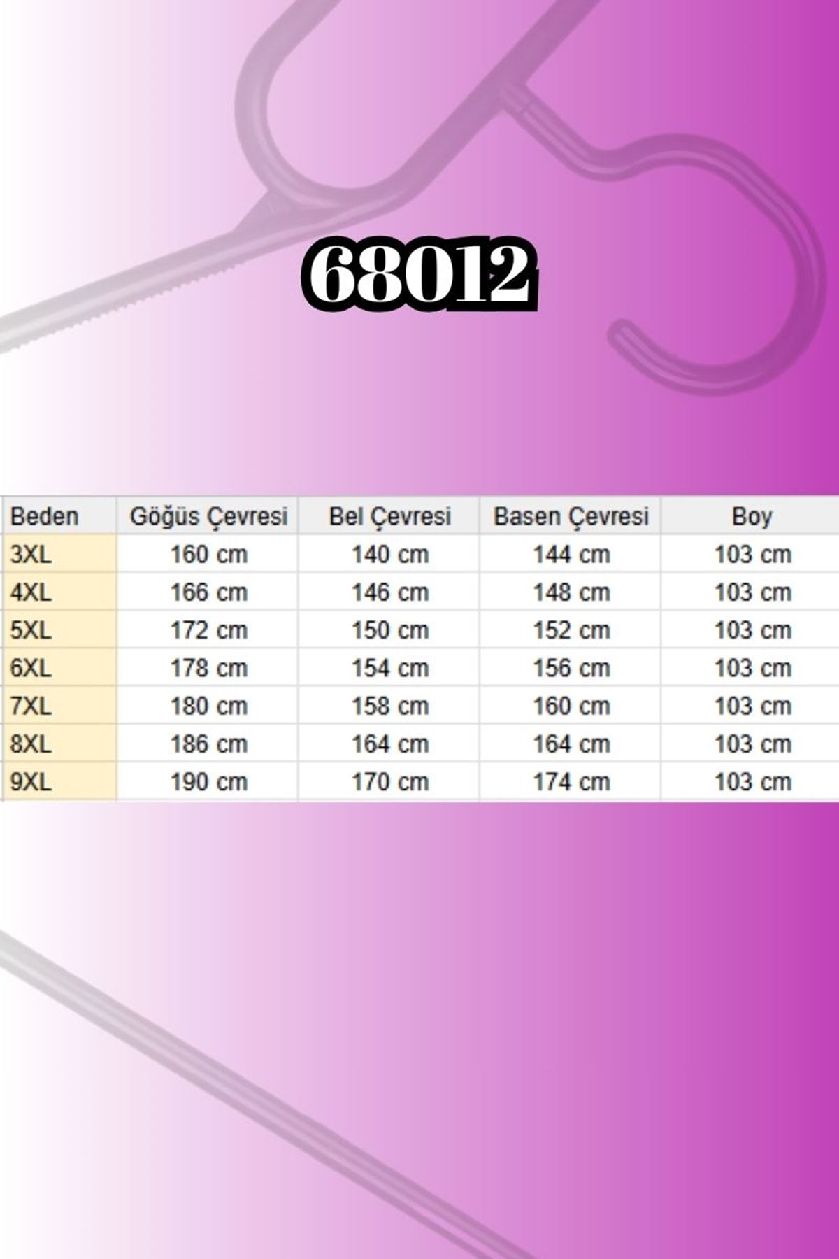 68012 Büyük Beden Omuzları Taş Detaylı Penye Tunik - Mor