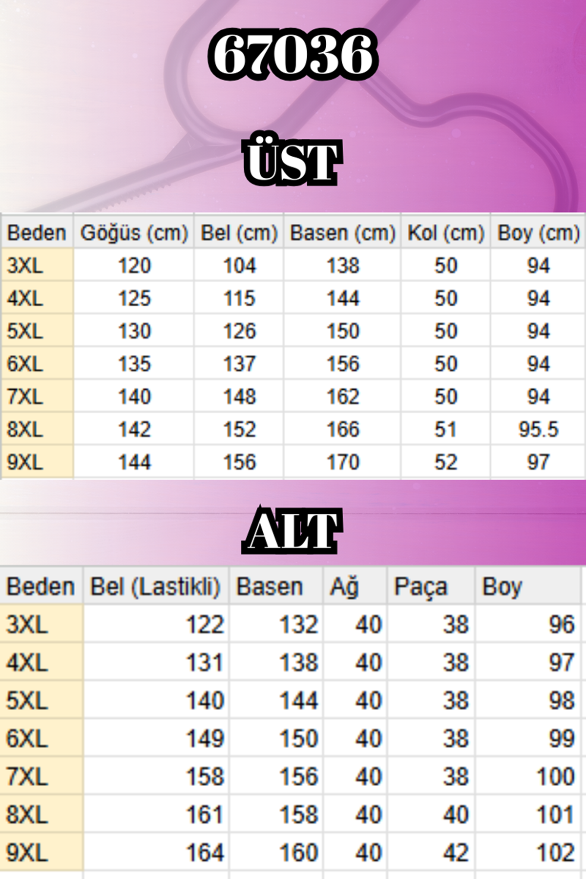 67036 Büyük Beden Cepli Düğmeli Müslin Pantolonlu Takım - Tarçın