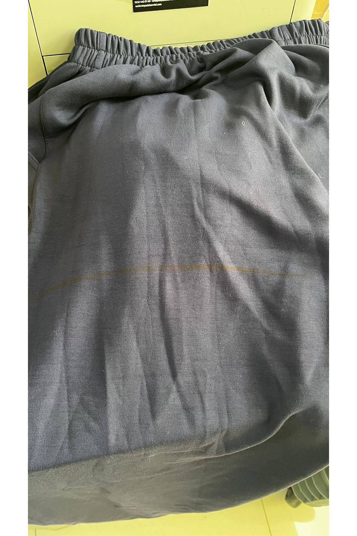 D-47090 Büyük Beden Pile Detaylı Modal Pantolonlu Takım - Lacivert