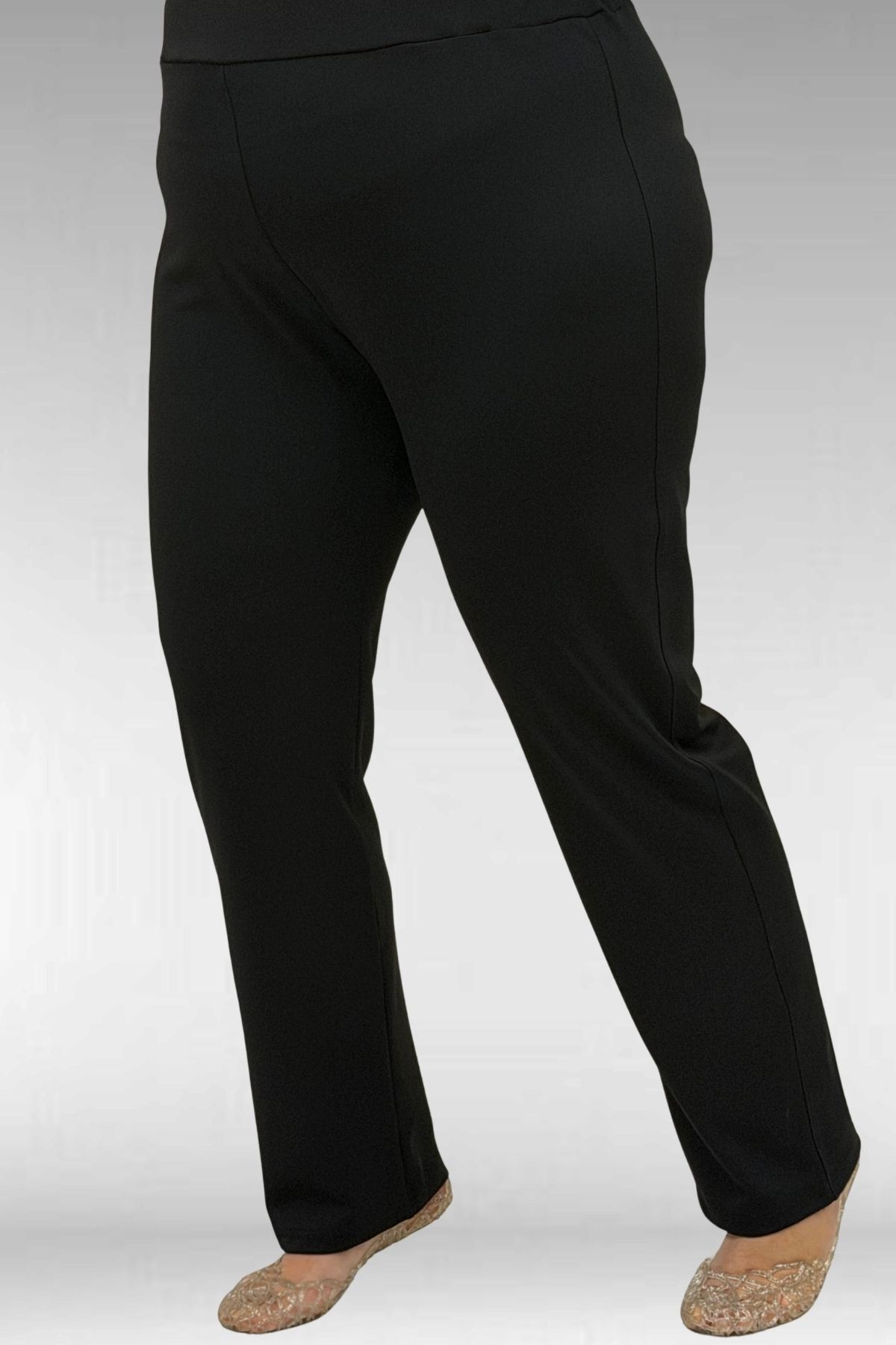 1742 Büyük Beden Uzunkol Tesettür Mayo Takım - Fırça Desen Saks