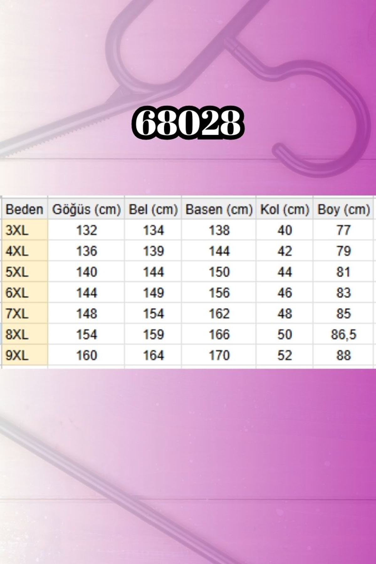 68028 Büyük Beden Kombinli -Manşetli Penye Tunik - Gri