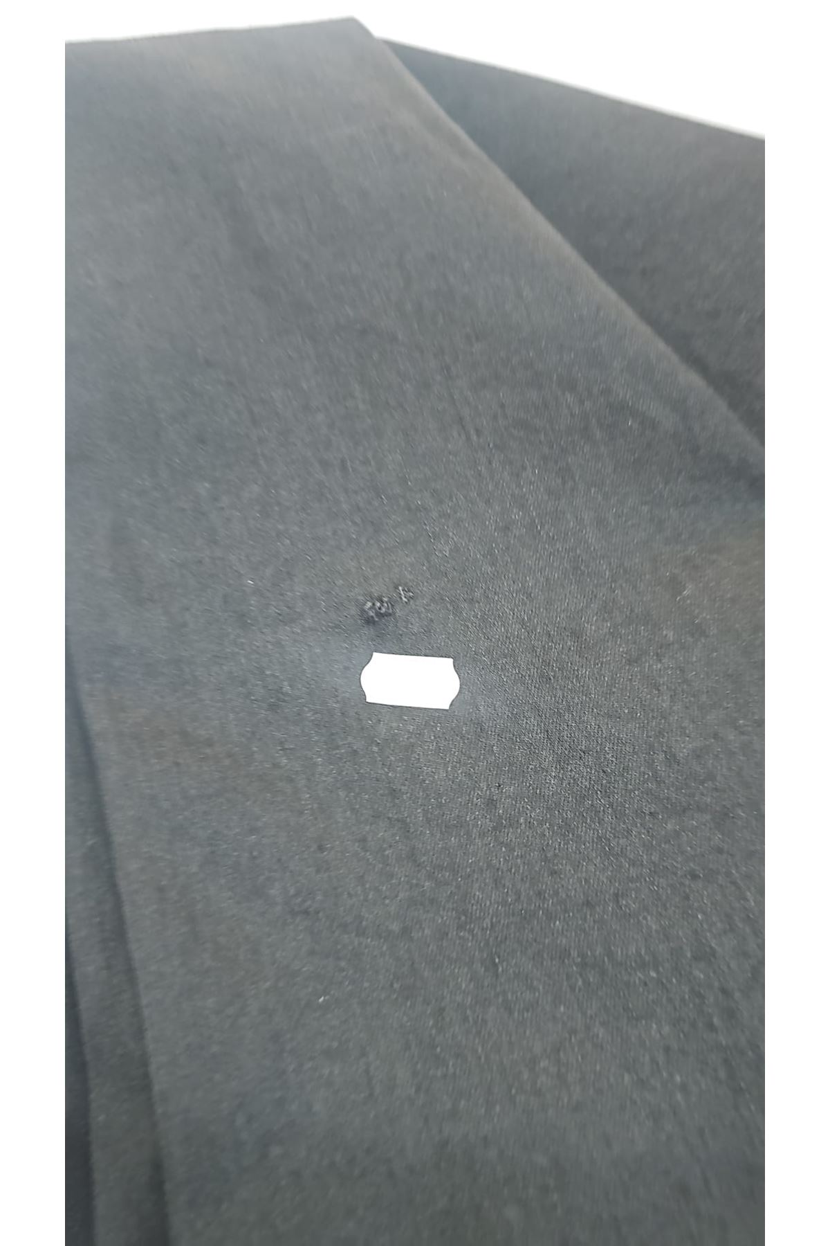 D-69003 Büyük Beden Beli Lastikli Bolpaça Kot Pantolon - Siyah