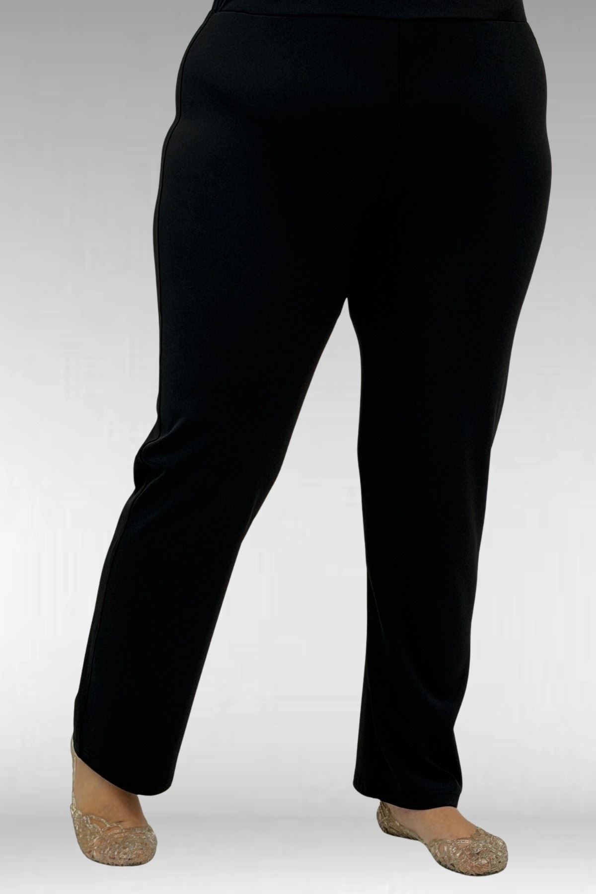 1733 Büyük Beden Fermuarlı Tesettür Mayo - Yaprak Desen Mavi-Siyah