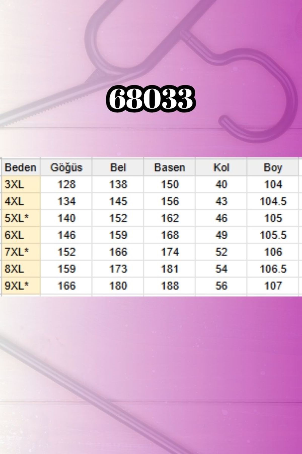 68033 Büyük Beden Eteği Fırfırlı Maroken Tunik - Siyah