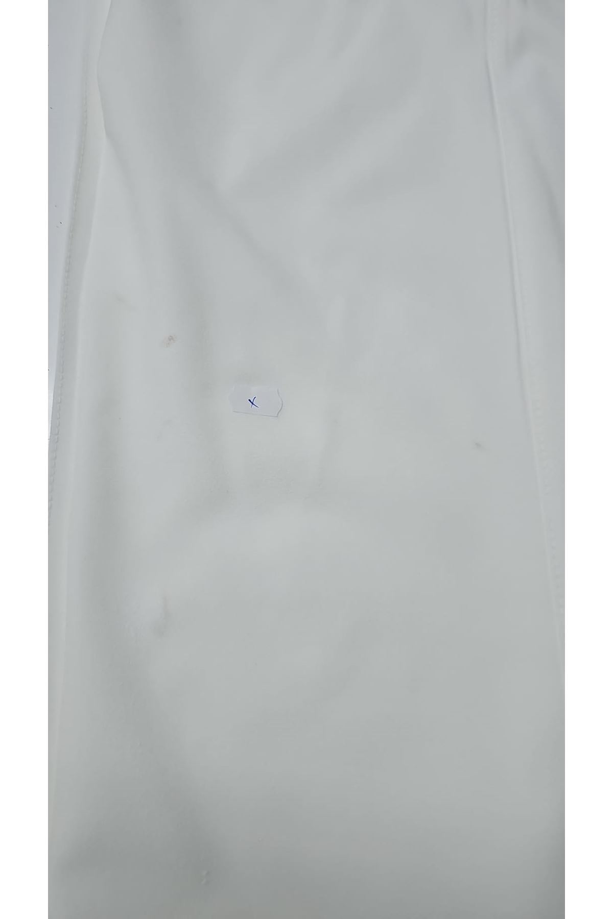 D-29019-1 Büyük Beden Beli Lastikli Bolpaça Pantolon - Ekru 