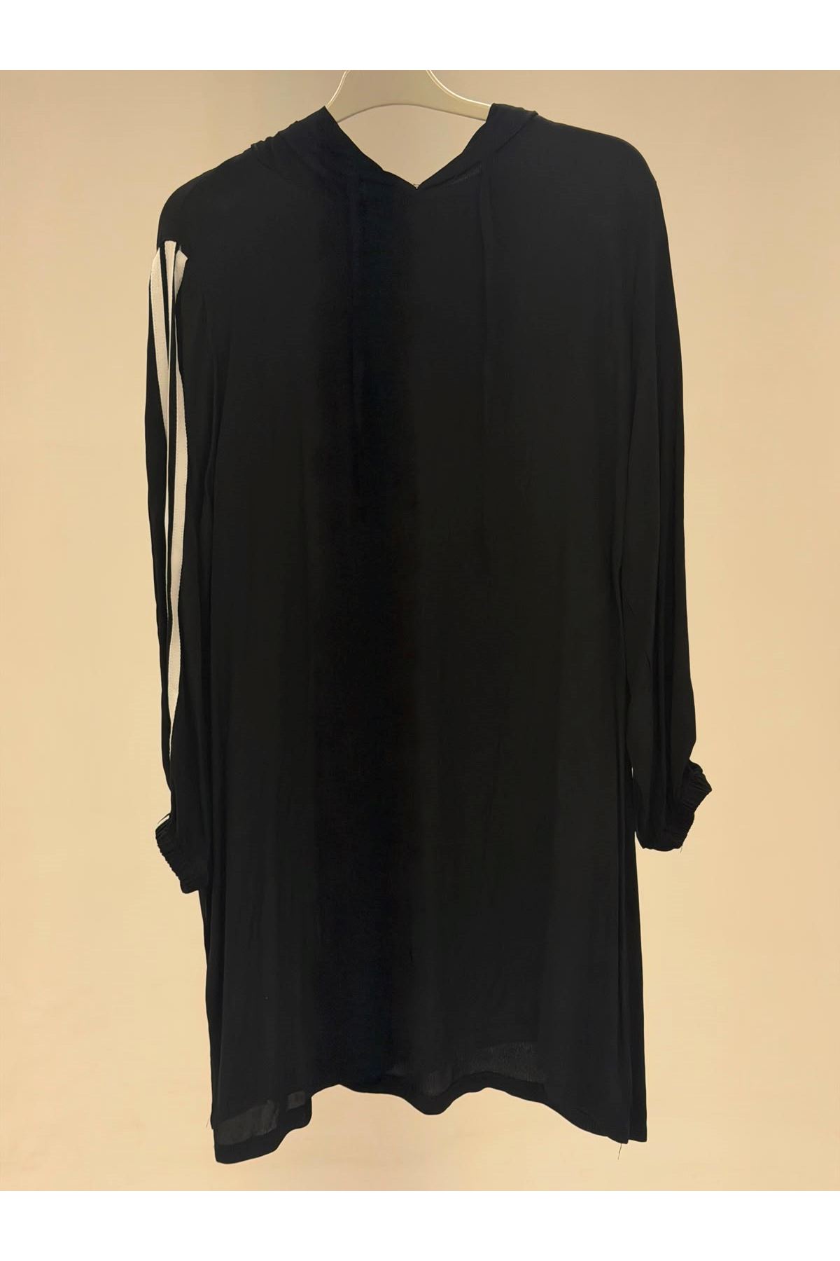 T-58205 Büyük Beden  Tunik - Siyah