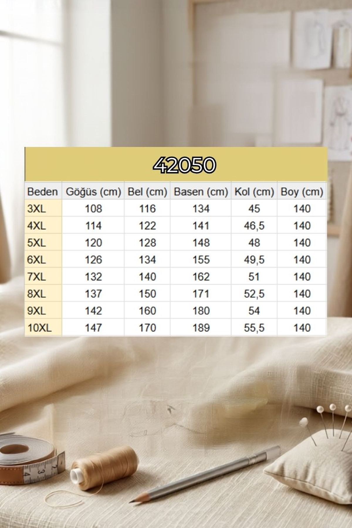 42050 Büyük Beden Modal Kolsuz Elbise - İndigo