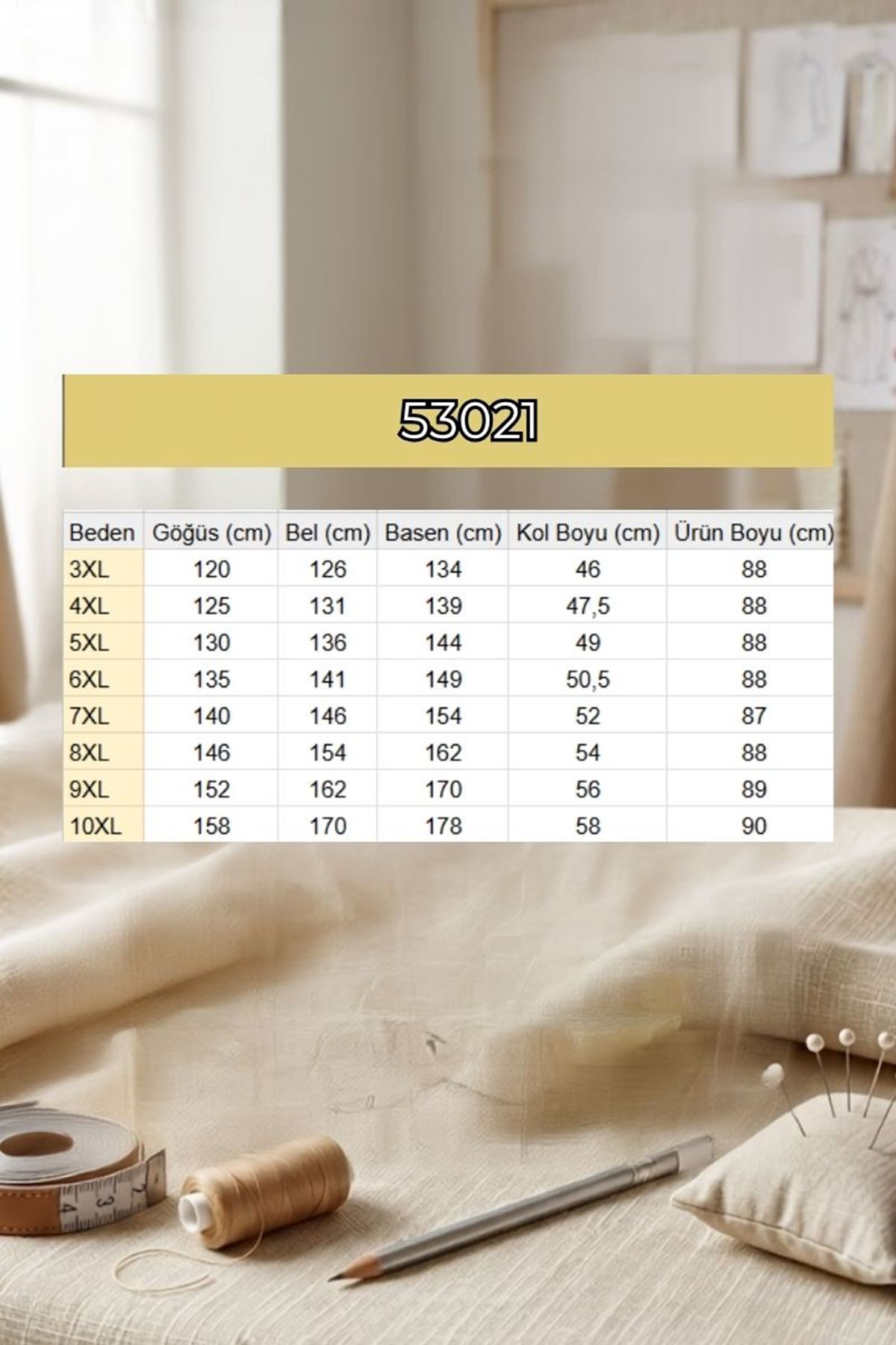 53021 Büyük Beden Önü Taş Baskı Detaylı Kot Ceket - Siyah