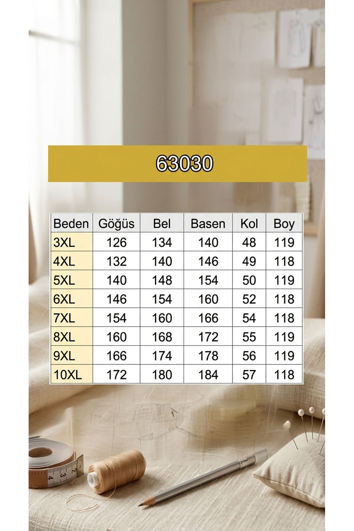 63030 Büyük Beden Kolları Lastikli Kapşonlu Bondit Kap - Siyah