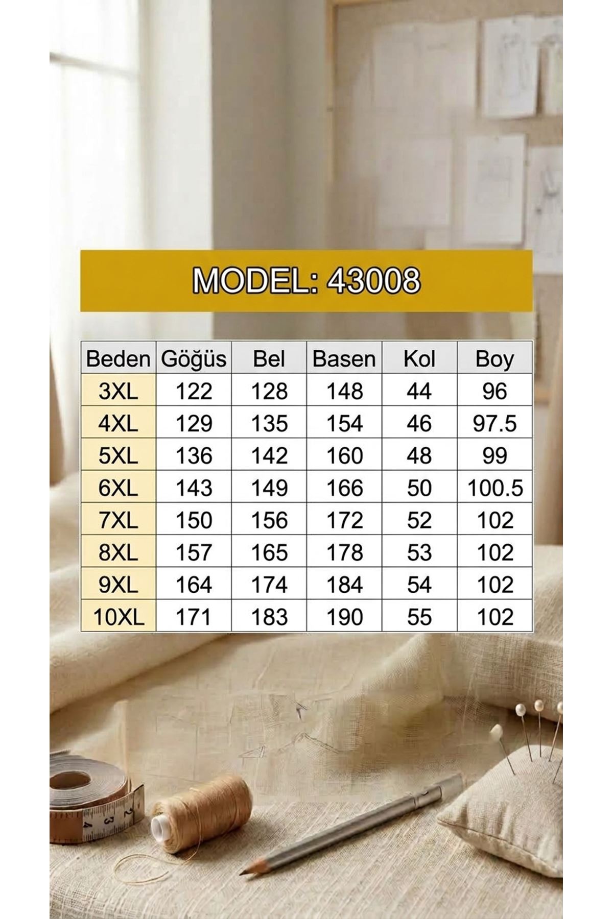 43008 Büyük Beden Penye Ceket - Siyah