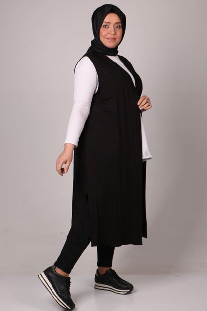 4007 Plus Size (Wear & Go) Vest - Claret Red