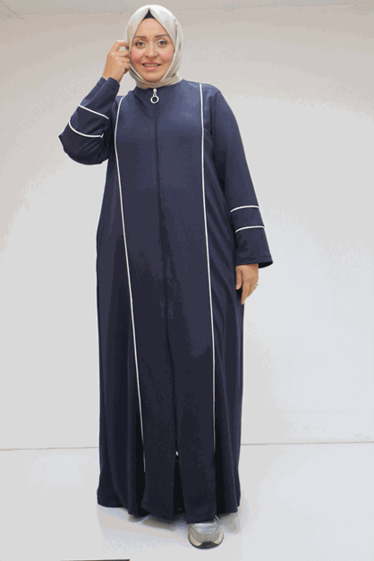 F-46010 B.B. Yandan Cepli Ara Biyeli Osyho Ferace -Lacivert