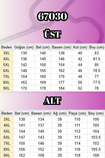 67030 Büyük Beden Yanı Yırtmaçlı Sandy Pantolonlu Takım - Haki