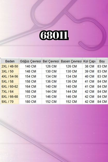 68011 Büyük Beden Önü Taş Detaylı Penye Tunik - Mor