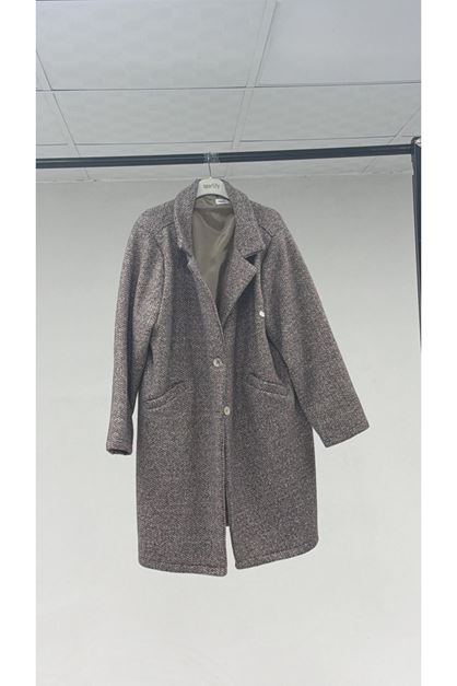 T-1111 Büyük Beden Rachel Kaban - Kahve