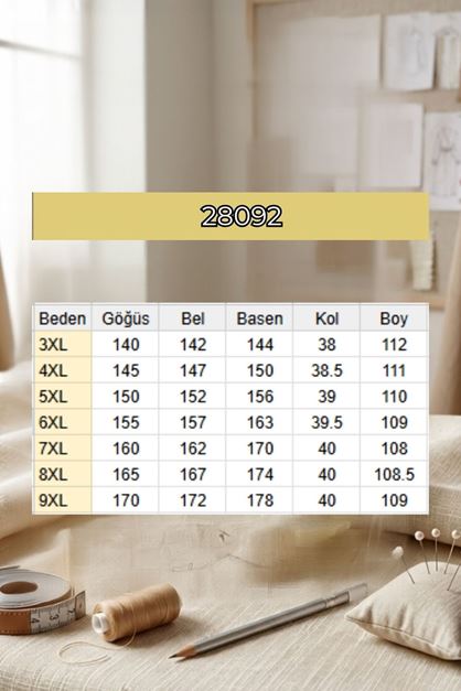 28092 Büyük Beden Düşük Kol Penye Tunik - Siyah