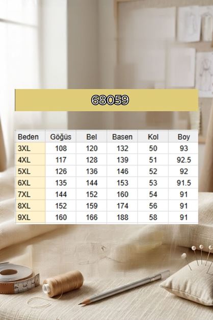 68059 Büyük Beden Kol Manşetli Cupra Gömlek - Siyah
