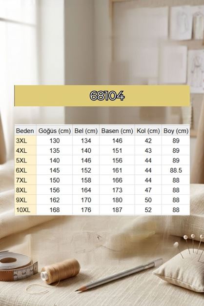 68104 Büyük Beden Yan Yırtmaçları Beyoğlu Taşlı Modal Tunik - Siyah