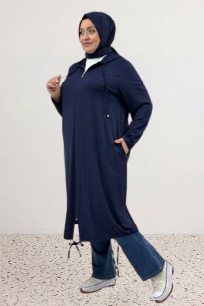 3154 Plus Size  Jacket - Plum