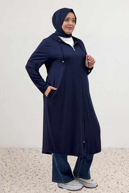 3154 Plus Size  Jacket - Plum
