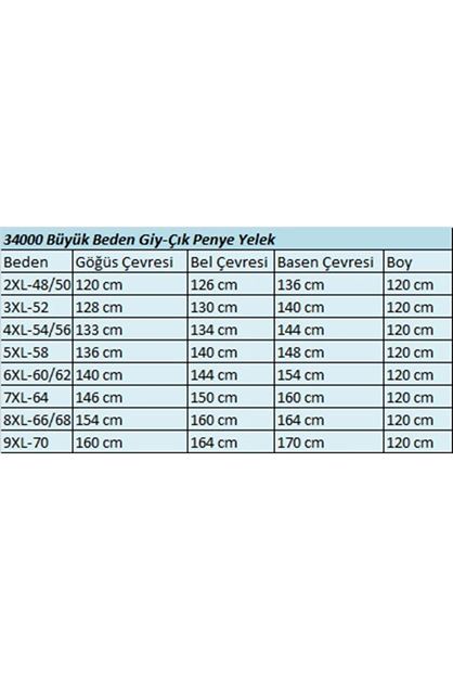 34000 Büyük Beden Penye Giy-Çık Yelek -  Vizon