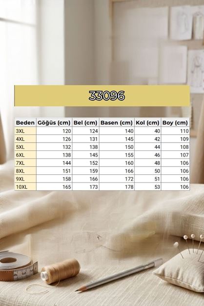 33096 Büyük Beden Fermuarlı Üç İplik Kap- Kahve