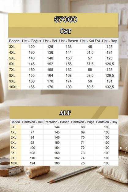 67060 Büyük Beden Erkek Yaka Düğmeli Kot Liyosell Pantolonlu Takım - Lacivert