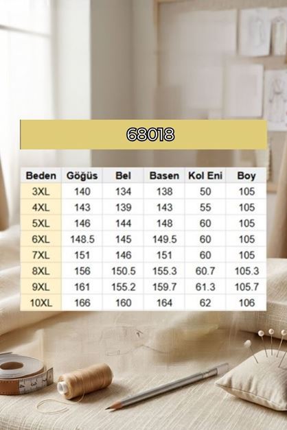 68018 Büyük Beden Düşük Kol Gömlek - Siyah