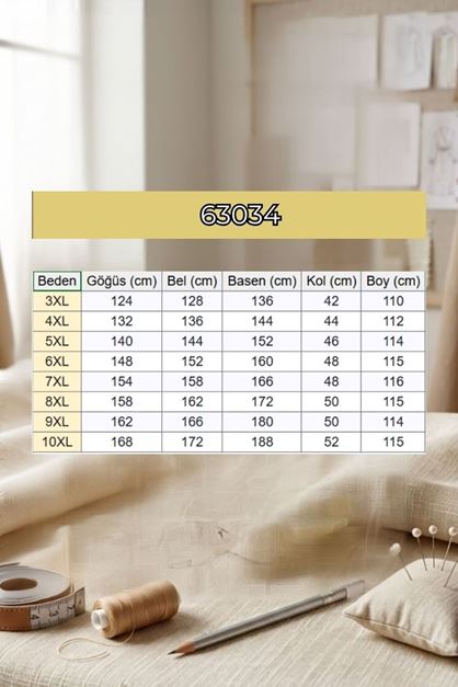 63034 Büyük Beden Hakim Yaka Fermuarlı Kapitone Kap - Kahve