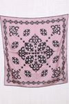 17125 Kristal Desen Rayon Eşarp - V-8