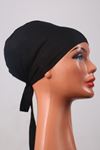 802 Underscarf Bonnet - Black