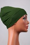 801 Elastic Underscarf Bonnet- Green