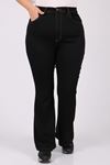 9110 Plus Size Flared Jeans - Anthracıte