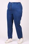 29001 Plus Size Slim Fit Jeans- Navy blue