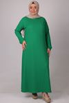 2096 Plus Size Dress - Saxe