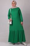 2096 Plus Size Dress - Saxe