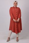 38059 Large Size Judge Collar Star Airobin Mevlana Shirt-Tile