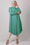 38059 Large Size Judge Collar Star Airobin Mevlana Shirt-Nefti
