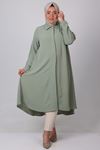 38039 Large Size Airobin Mevlana Shirt- Naphtha